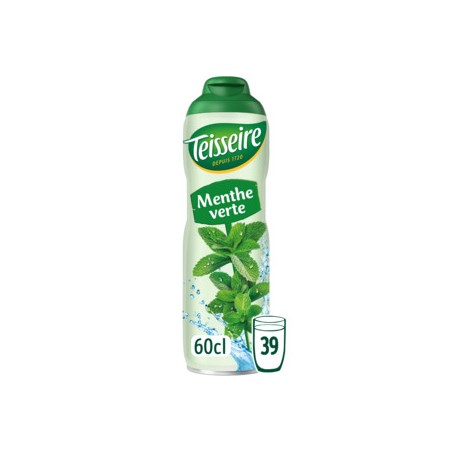 TEISSEIRE Sirop de Menthe verte - 60cl