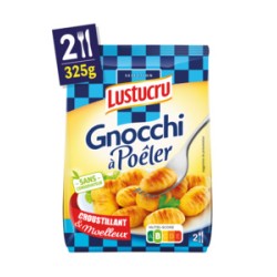 LUSTUCRU Gnocchi a poêler - 325g